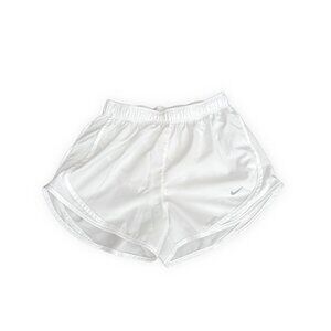 Nike Dry-FIT Tempo White Running Shorts with Mesh Insets |Small